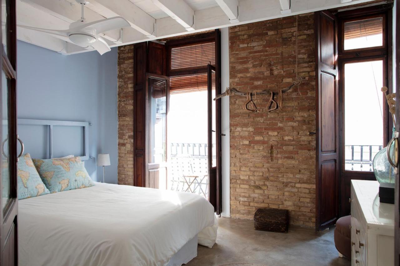 Florit Flats - Charming Apartment With Interior Terrace In Cabanyal Near The Beach 瓦伦西亚 外观 照片