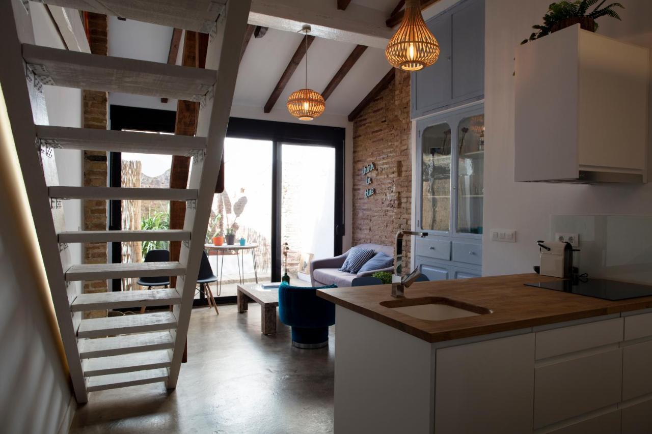 Florit Flats - Charming Apartment With Interior Terrace In Cabanyal Near The Beach 瓦伦西亚 外观 照片