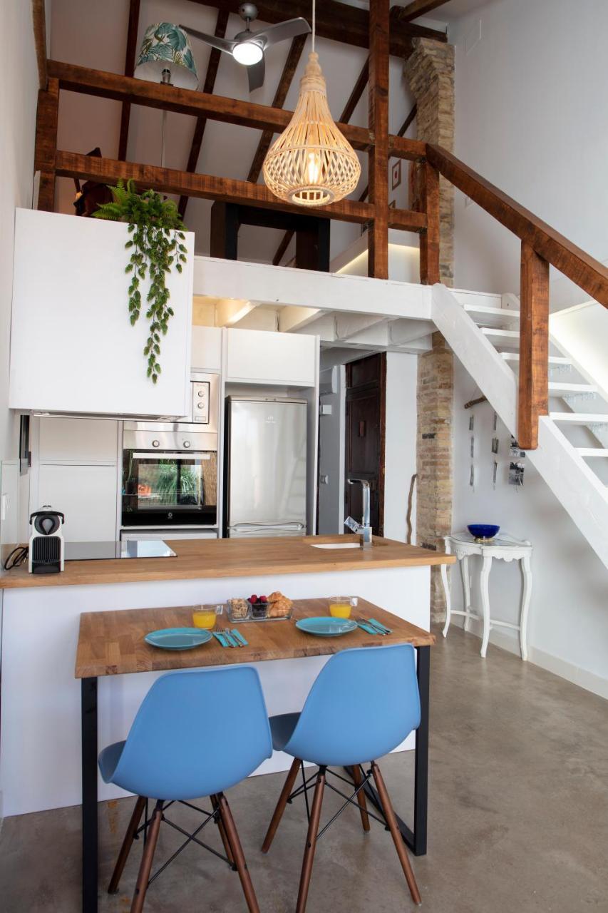 Florit Flats - Charming Apartment With Interior Terrace In Cabanyal Near The Beach 瓦伦西亚 外观 照片