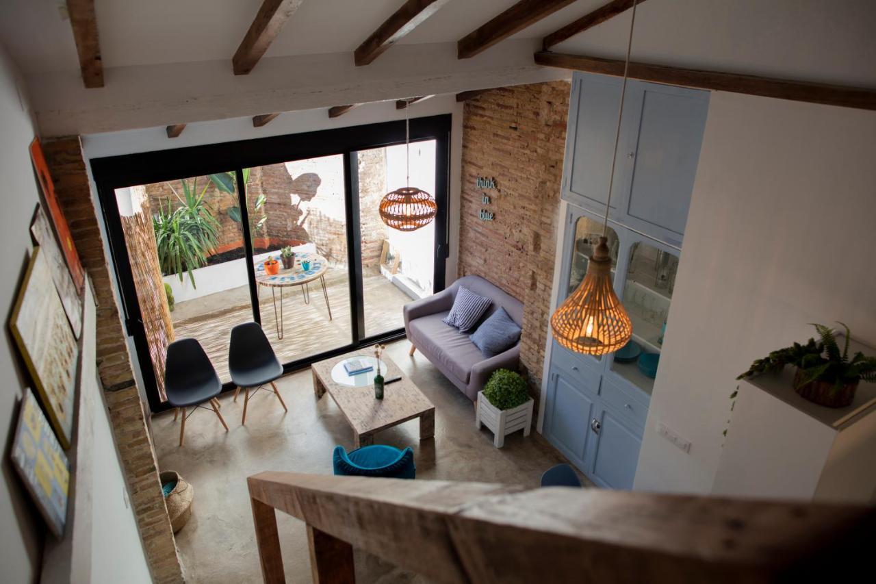 Florit Flats - Charming Apartment With Interior Terrace In Cabanyal Near The Beach 瓦伦西亚 外观 照片