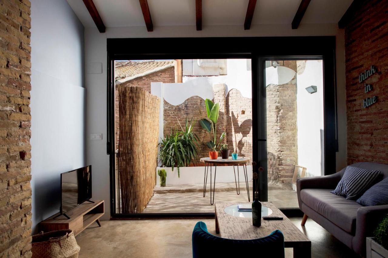 Florit Flats - Charming Apartment With Interior Terrace In Cabanyal Near The Beach 瓦伦西亚 外观 照片